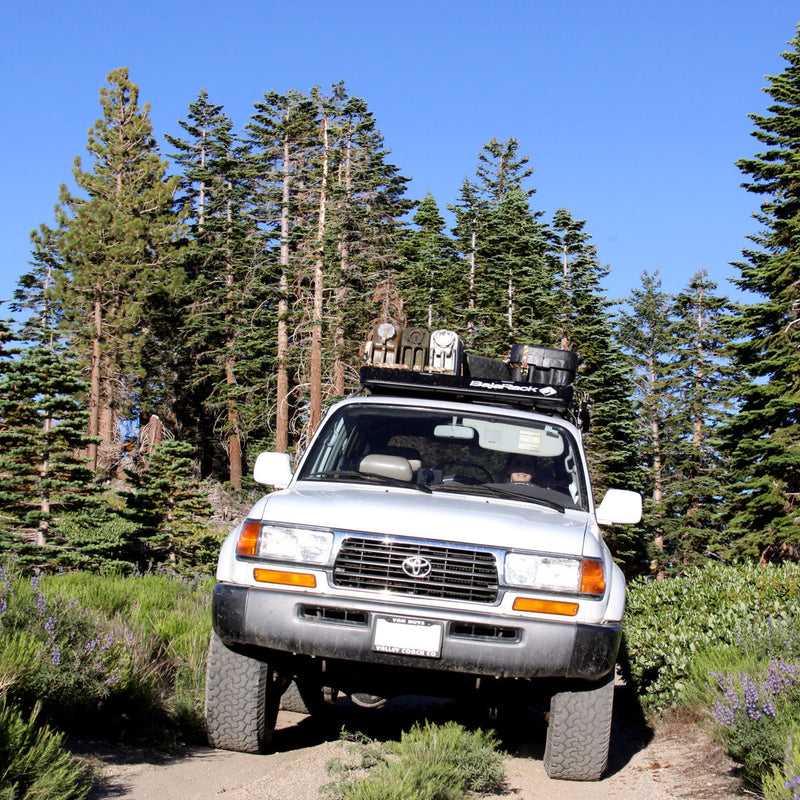 Toyota Land Cruiser 1992 Roof Rack | Standard Basket