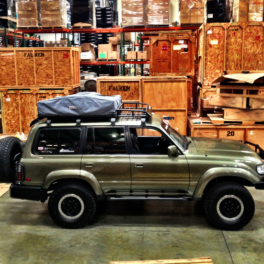 ベース TaYoka Toyota Land Cruiser 1993 EXP - Basket & Flat | BajaRack – Bajarack