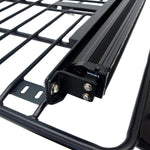 Toyota Tacoma Roof Rack with SPY Light System - Utility (flat) (2005-2022) | Bajarack 