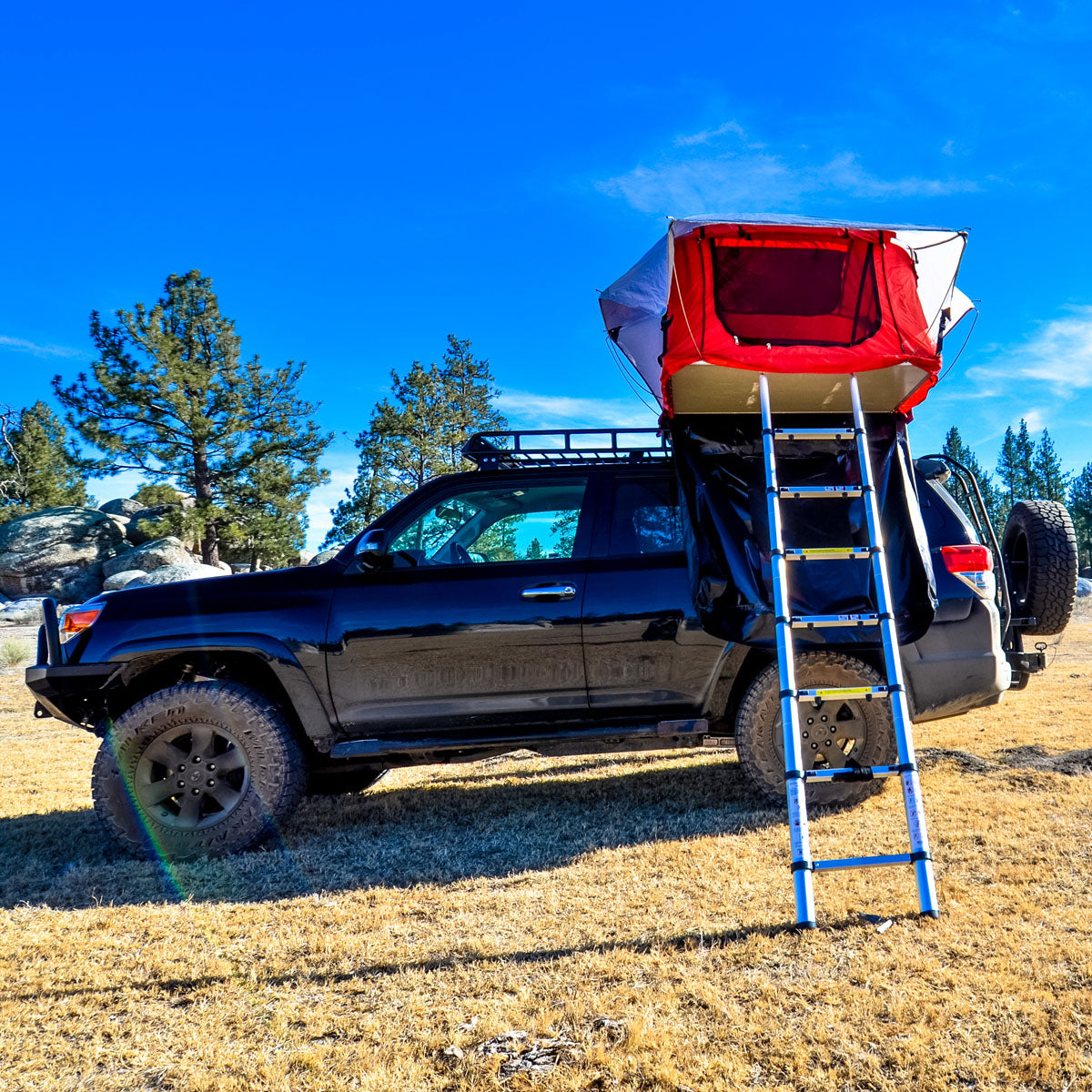 Universal Roof Rack Cross Bars - Medium | BajaRack – Bajarack Adventure ...