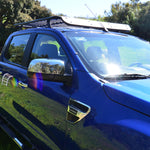 Bajarack Ford Ranger Roof Rack with SPY Light System - Utility (flat) (2013-2021)