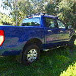 Bajarack Ford Ranger Roof Rack with SPY Light System - Utility (flat) (2013-2021)