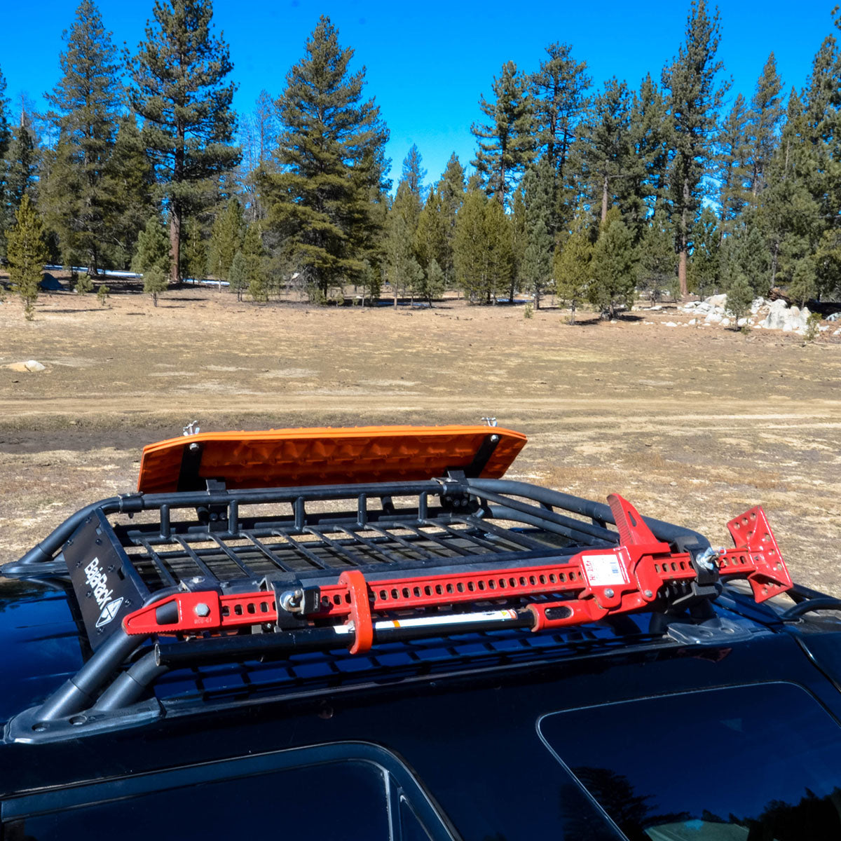 Hi Lift Jack Roof Rack Mount for 4Runner & FJ Cruiser | BajaRack ...
