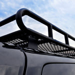 Bajarack Toyota 5th Gen 4Runner Roof Rack - Standard Basket (long) (sunroof cutout - mesh floor) (2010-2022)