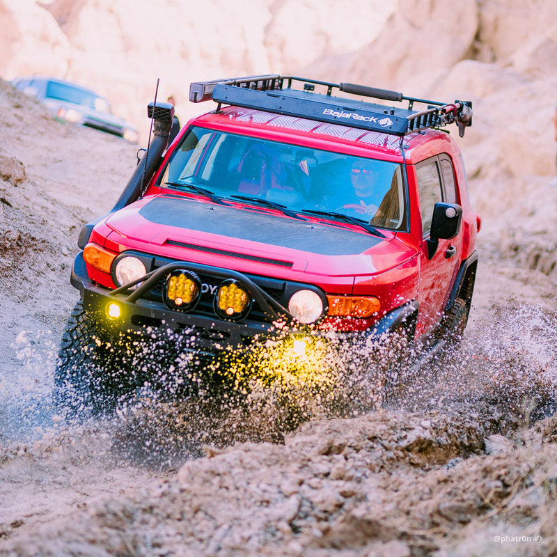 FJ Cruiser Roof Rack - Standard Basket (mesh floor) | BajaRack