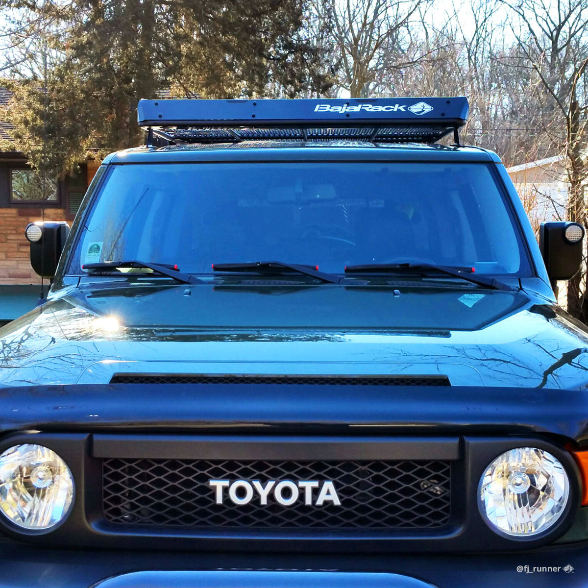 Toyota FJ Cruiser 2012 STD Basket w/Mesh |The Strongest Rack | BajaRack ...