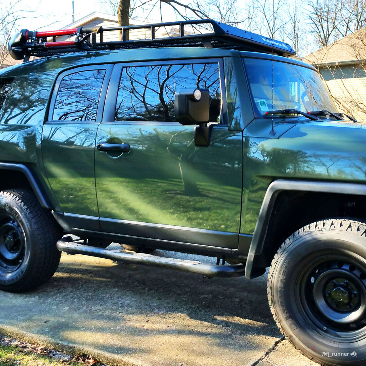 Toyota FJ Cruiser 2007 STD Basket w/Mesh |The Strongest Rack | BajaRack ...