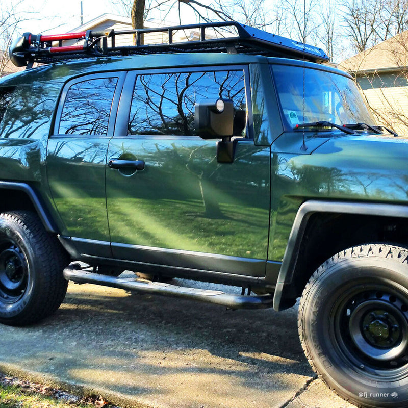 FJ Cruiser Roof Rack - Standard Basket (mesh floor) | BajaRack