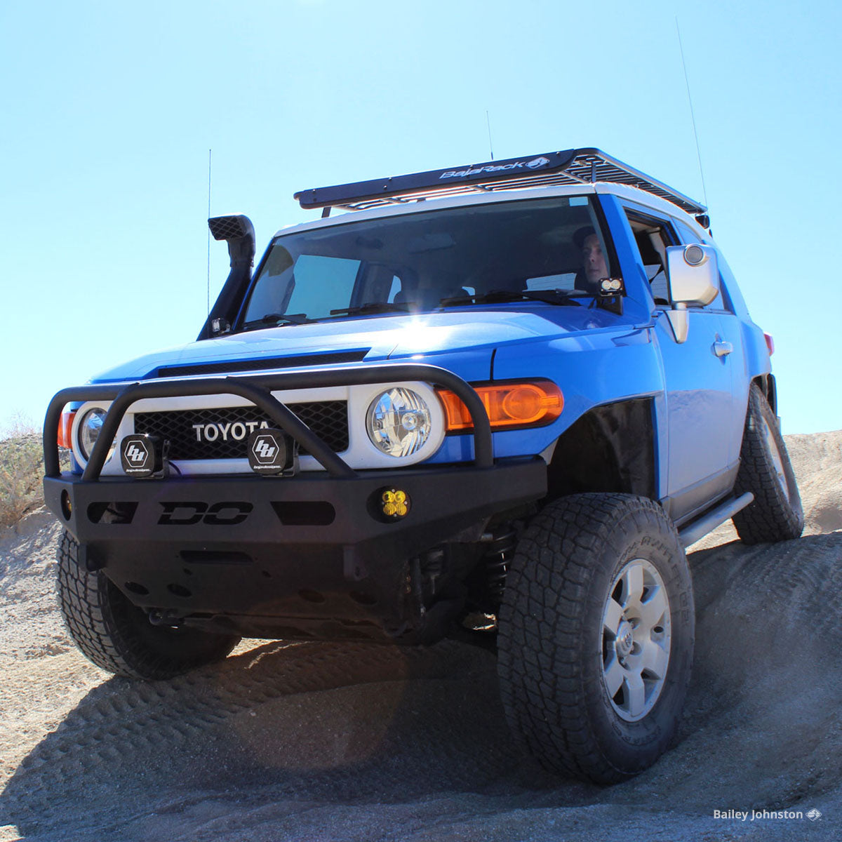 FJ Cruiser Roof Rack - Utility (flat) | BajaRack – Bajarack Adventure ...