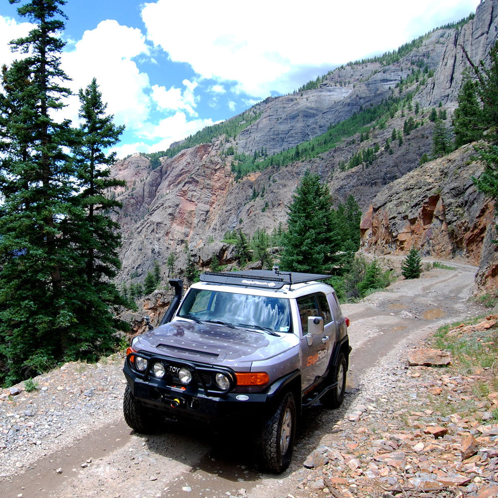 Fj cruiser discount flat roof rack