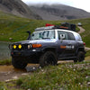 FJ Cruiser Roof Rack w/ SPY Light System - Utility (flat) | BajaRack