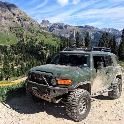 OEM FJ Cruiser Roof Rack - Standard Basket (2007-2017) | BajaRack