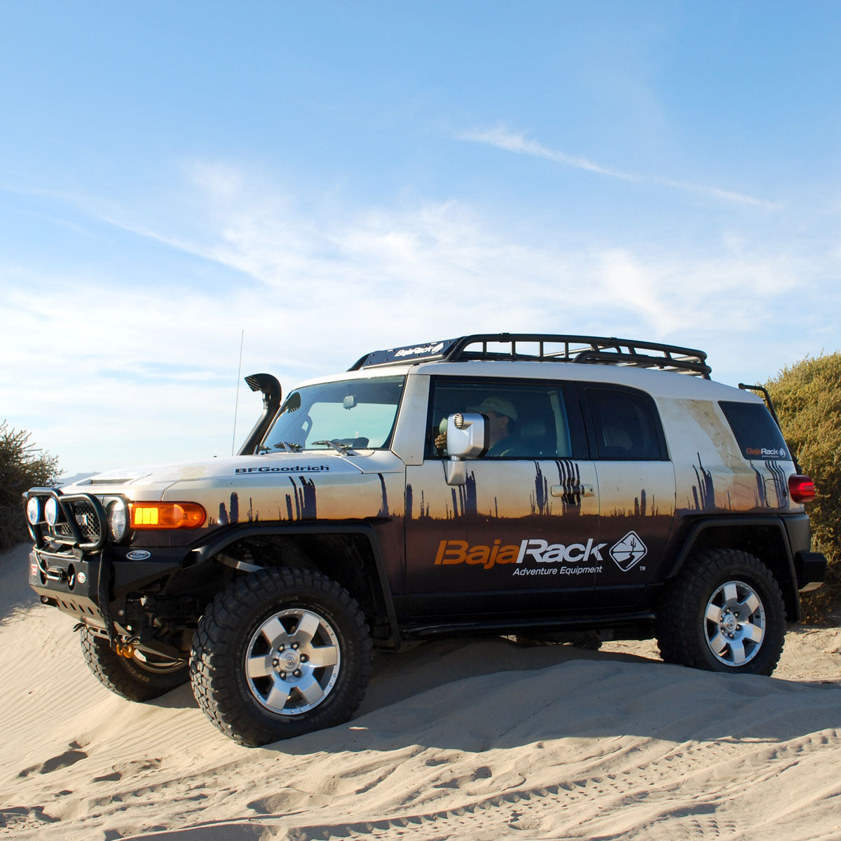 OEM FJ Cruiser Roof Rack - Standard Basket (2007-2017) | BajaRack ...