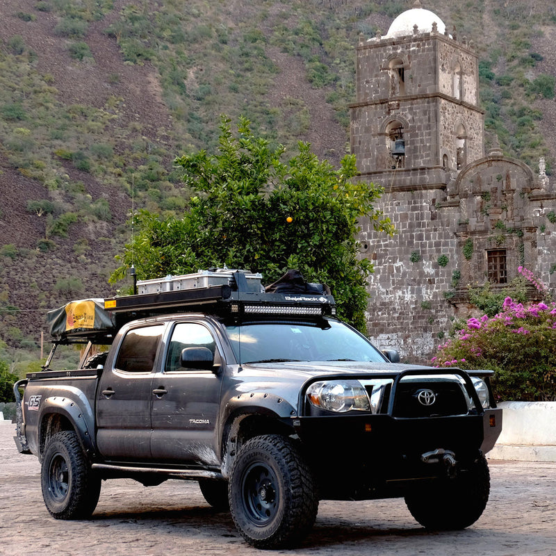 Toyota Tacoma Roof Rack - Standard Basket (satellite antenna cutout) (2005-2022) BajaRack