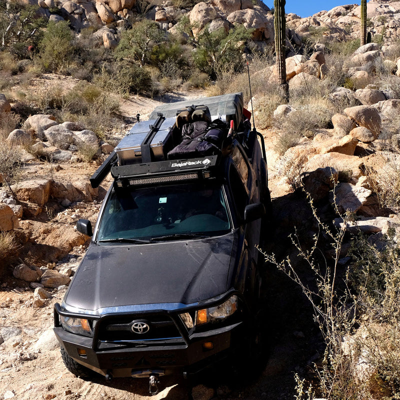 Toyota Tacoma Roof Rack - Standard Basket (satellite antenna cutout) (2005-2022) BajaRack