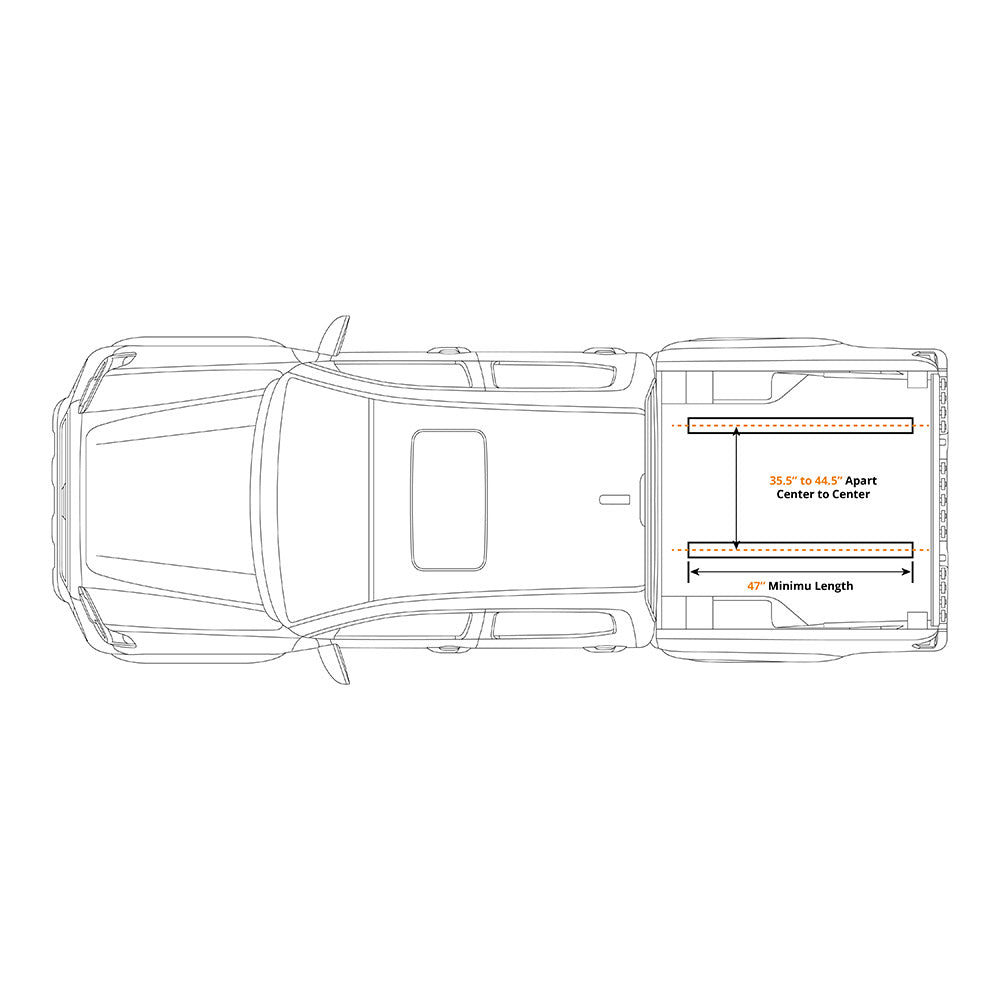 Camper Shell Rack - Standard Basket | BajaRack – Bajarack Adventure ...